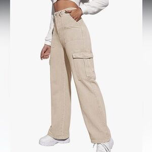 Tan cargo jeans